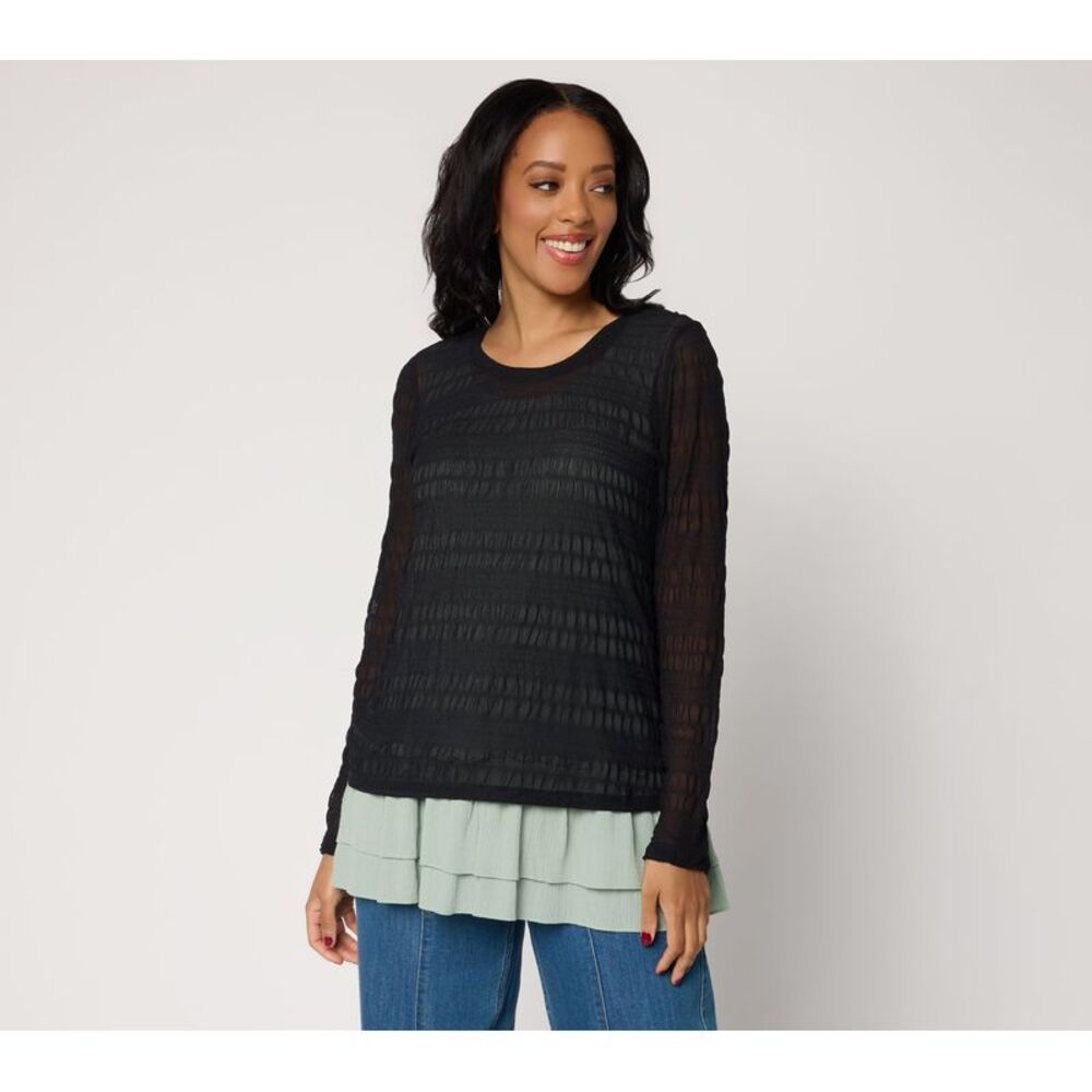 Adidas Women's Top Sz M Make Your Selection: LOGO Layers by Lori Black A724768